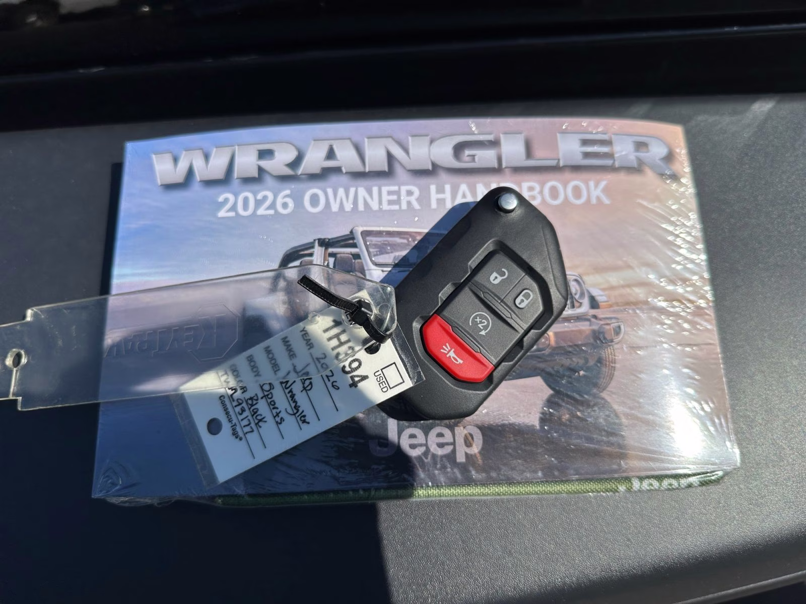 2026 Black Clearcoat Jeep Wrangler Willys 4X4 SUV