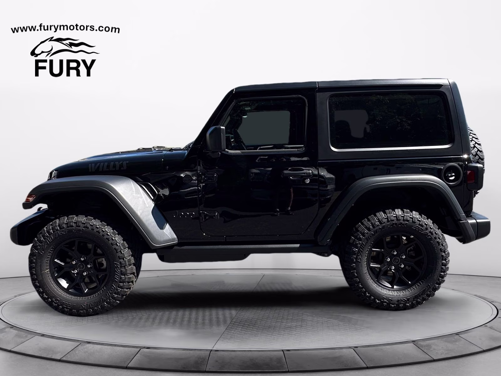 2026 Black Clearcoat Jeep Wrangler Willys 4X4 SUV