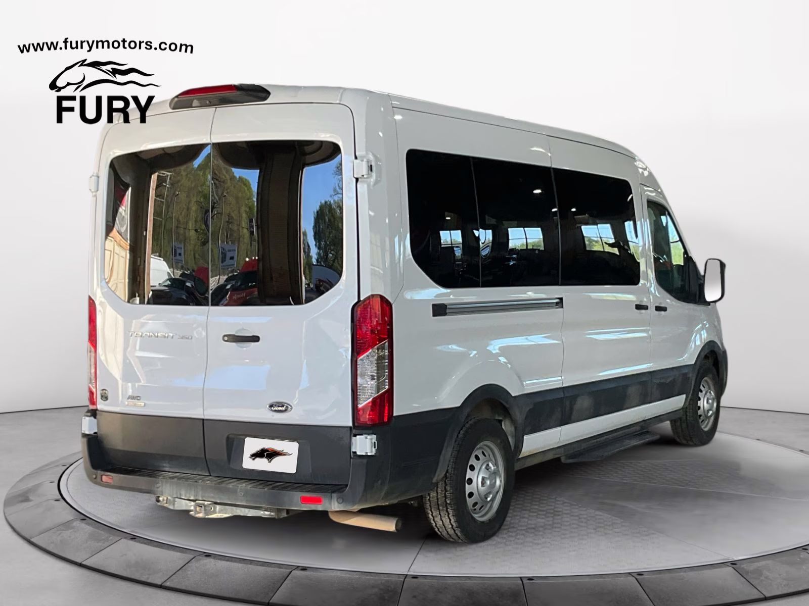 2023 Oxford White Ford Transit-350 XL AWD Crossover