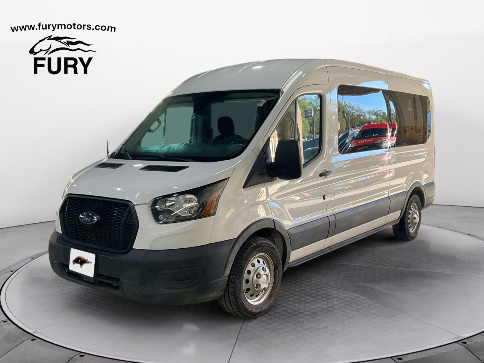 2023 Oxford White Ford Transit-350 XL AWD Crossover