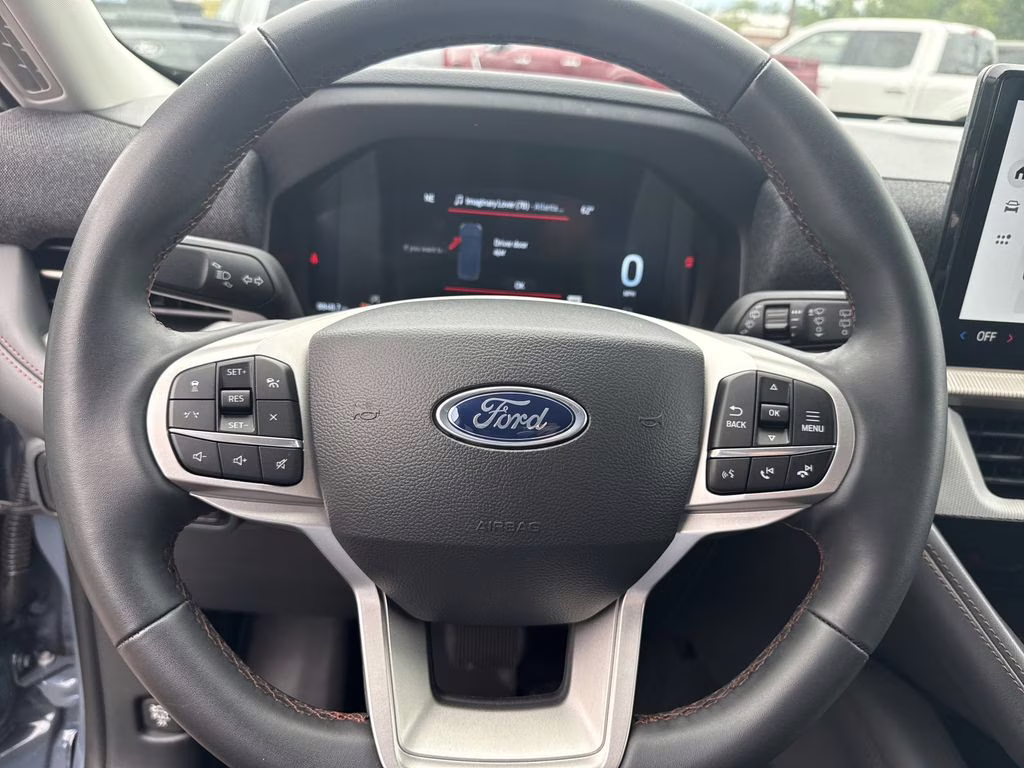 2025 Vapor Blue Ford Explorer Active 4X4 SUV
