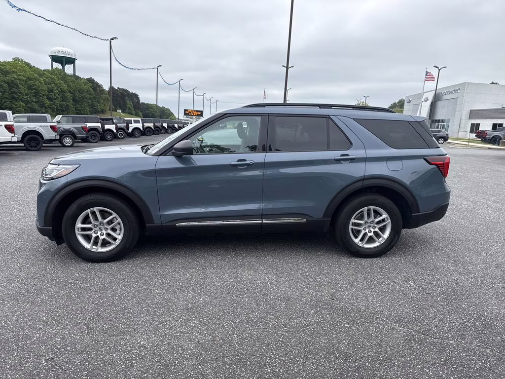 2025 Vapor Blue Ford Explorer Active 4X4 SUV