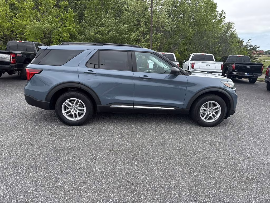 2025 Vapor Blue Ford Explorer Active 4X4 SUV