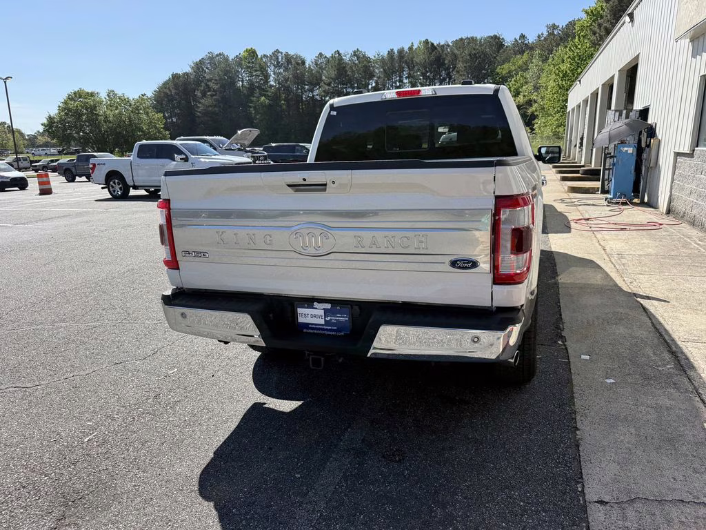 2023 Star White Metallic Tri-Coat Ford F-150 King Ranch 4X4 Truck