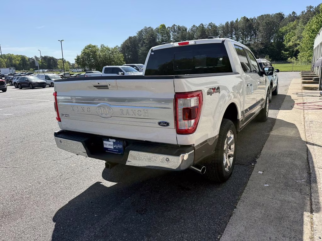 2023 Star White Metallic Tri-Coat Ford F-150 King Ranch 4X4 Truck