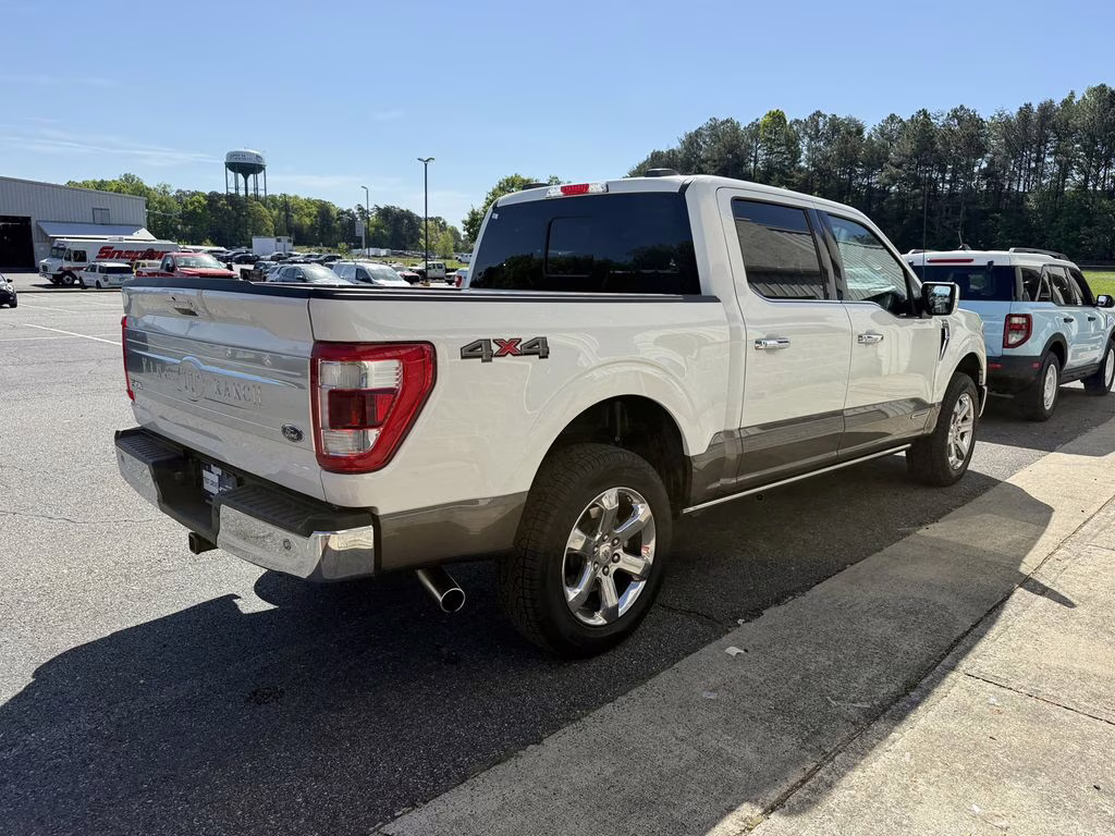 2023 Star White Metallic Tri-Coat Ford F-150 King Ranch 4X4 Truck