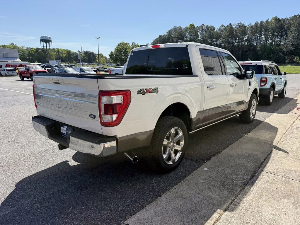 2023 Star White Metallic Tri-Coat Ford F-150 King Ranch 4X4 Truck