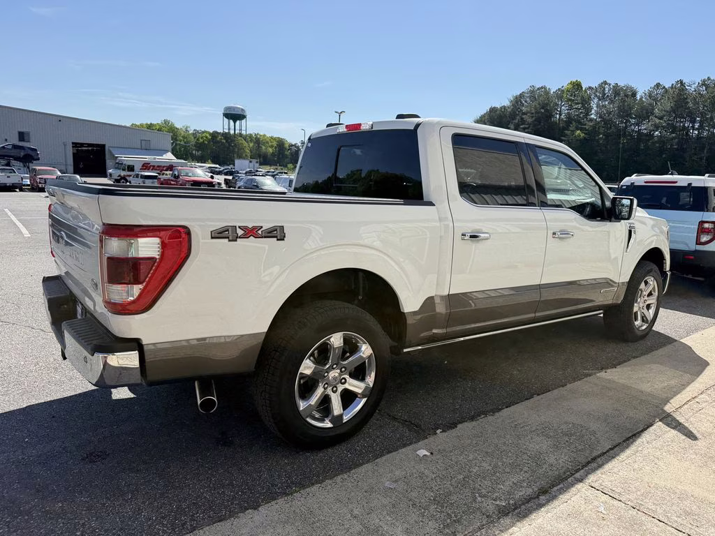 2023 Star White Metallic Tri-Coat Ford F-150 King Ranch 4X4 Truck