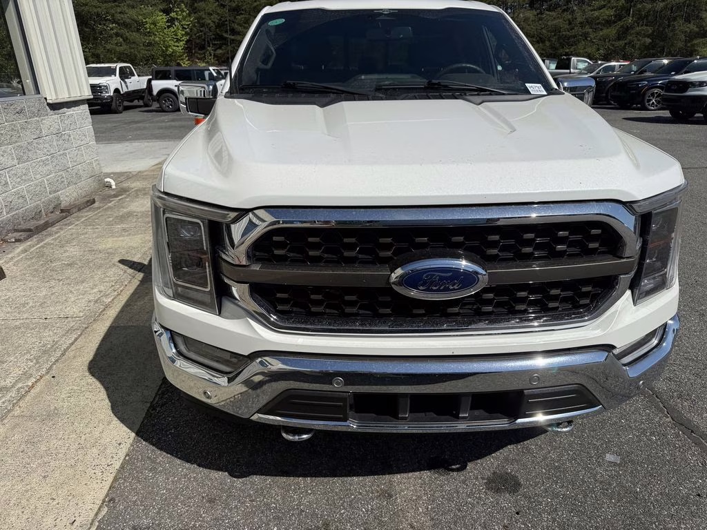 2023 Star White Metallic Tri-Coat Ford F-150 King Ranch 4X4 Truck