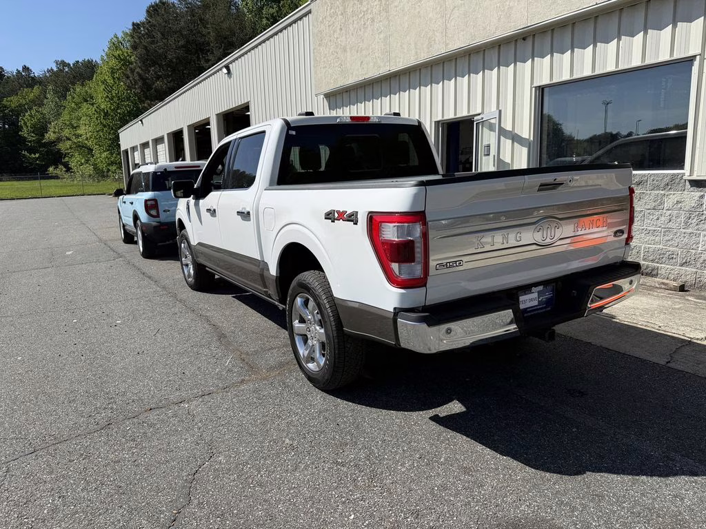 2023 Star White Metallic Tri-Coat Ford F-150 King Ranch 4X4 Truck