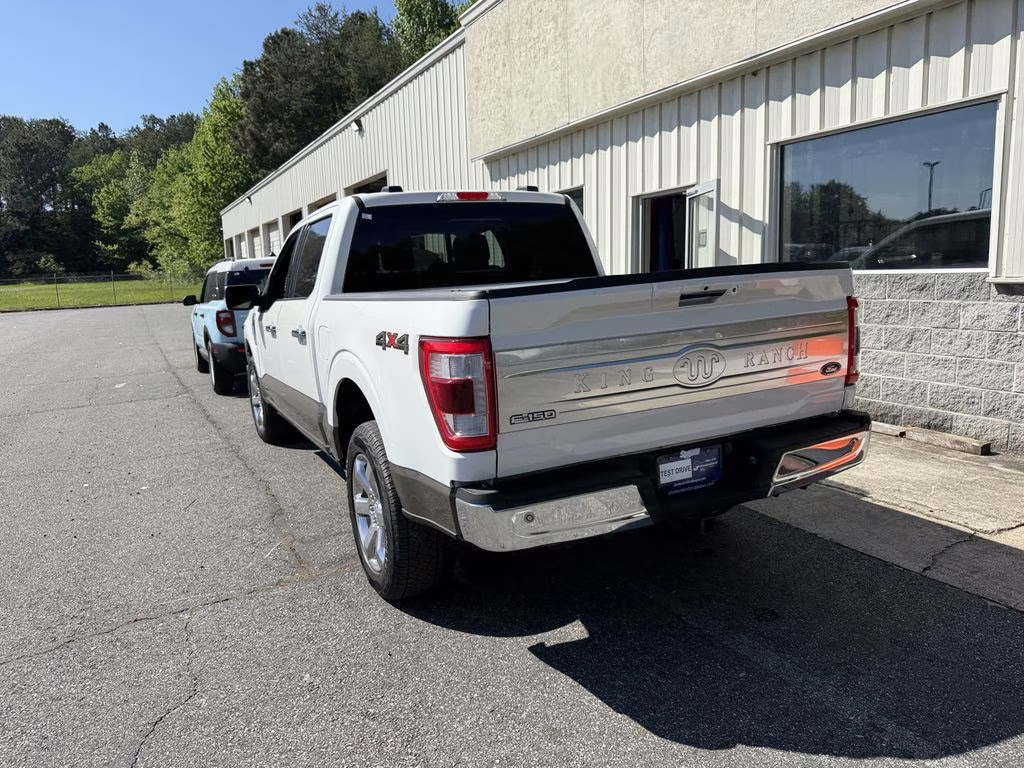 2023 Star White Metallic Tri-Coat Ford F-150 King Ranch 4X4 Truck