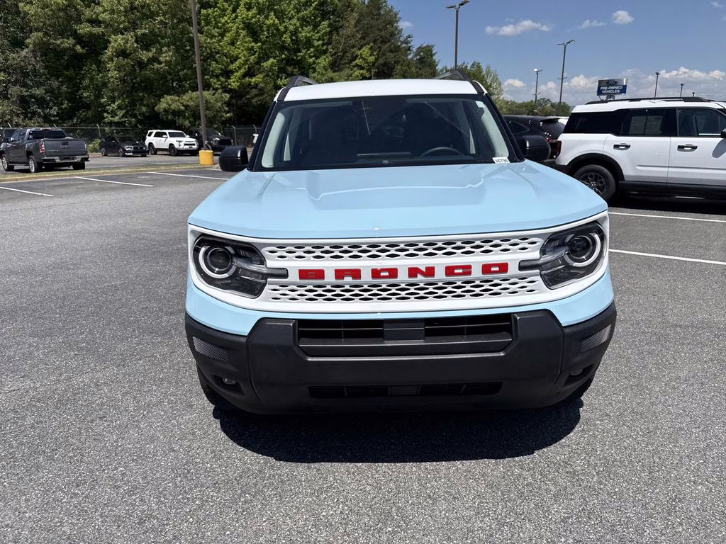 2025 Robins Egg Blue Ford Bronco Sport Heritage 4X4 SUV