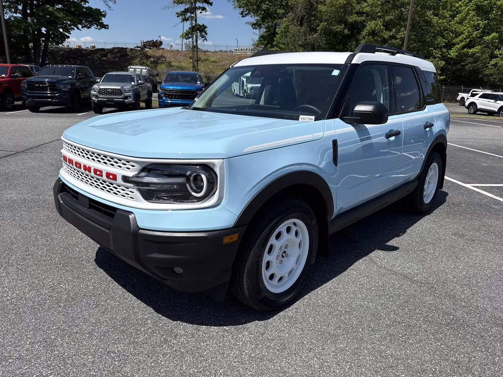 2025 Robins Egg Blue Ford Bronco Sport Heritage 4X4 SUV