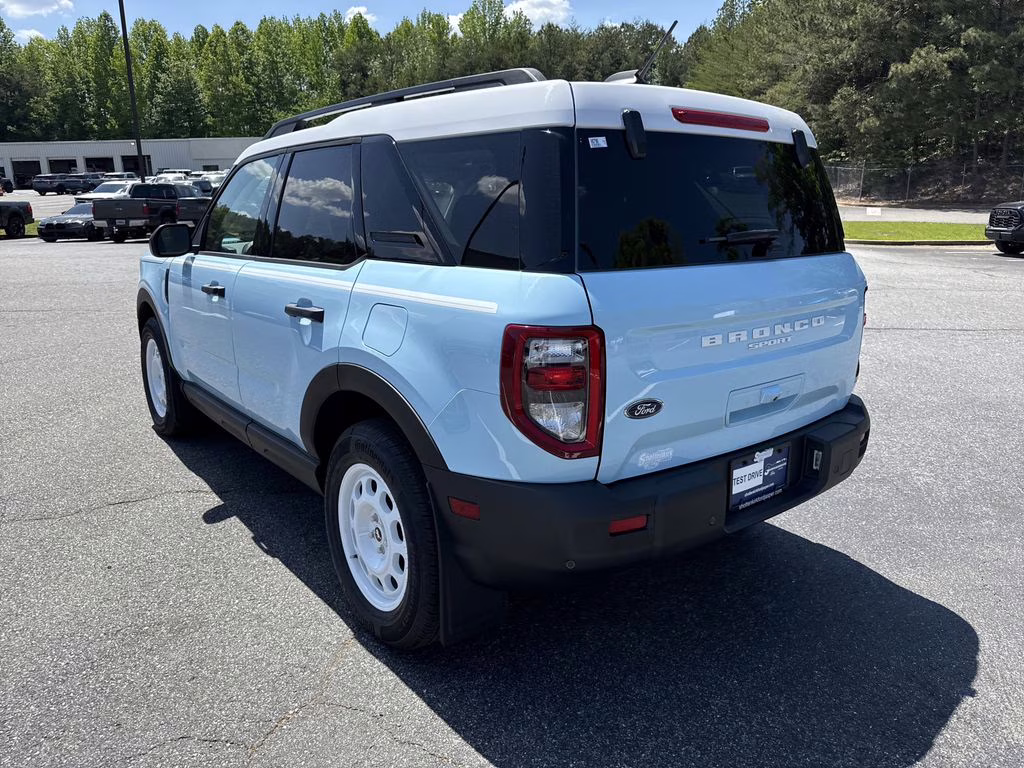 2025 Robins Egg Blue Ford Bronco Sport Heritage 4X4 SUV