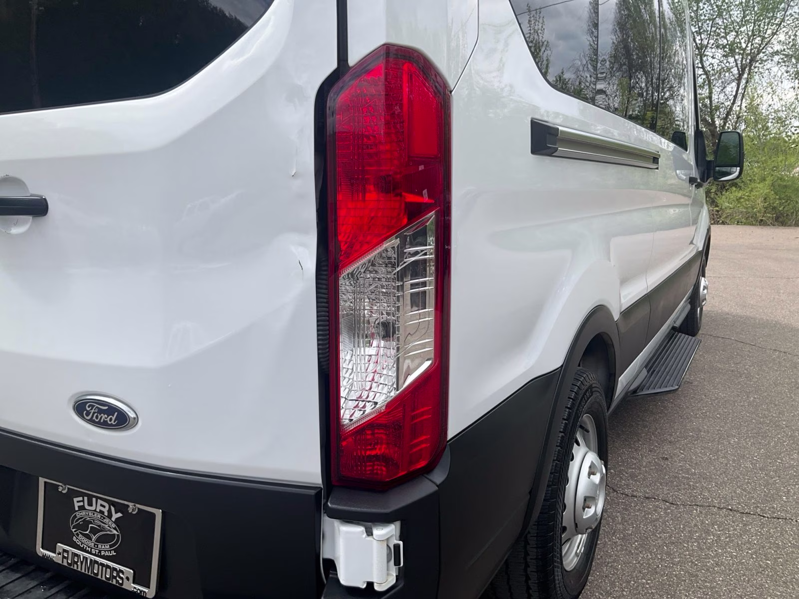 2023 Oxford White Ford Transit-350 XL AWD Crossover