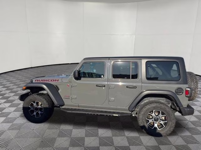 2020 Sting-Gray Clearcoat Jeep Wrangler Unlimited Rubicon 4X4 SUV