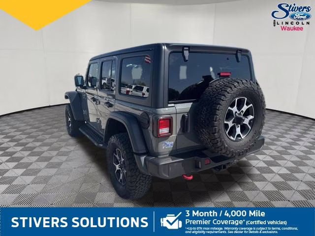 2020 Sting-Gray Clearcoat Jeep Wrangler Unlimited Rubicon 4X4 SUV