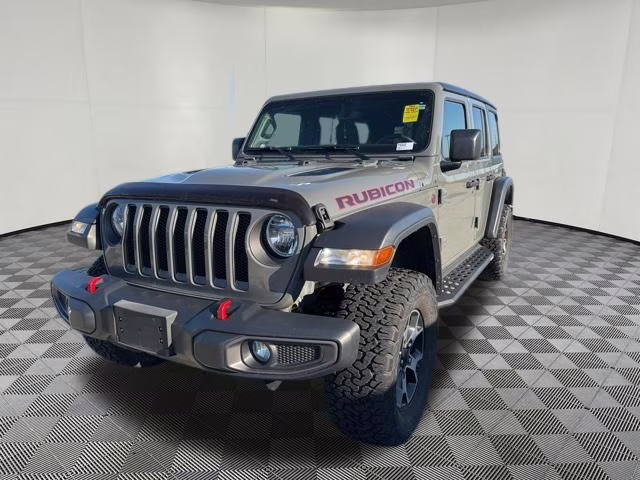 2020 Sting-Gray Clearcoat Jeep Wrangler Unlimited Rubicon 4X4 SUV