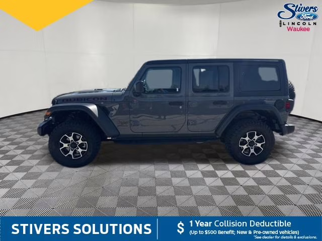 2020 Sting-Gray Clearcoat Jeep Wrangler Unlimited Rubicon 4X4 SUV