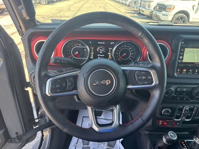 2020 Sting-Gray Clearcoat Jeep Wrangler Unlimited Rubicon 4X4 SUV