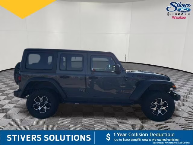2020 Sting-Gray Clearcoat Jeep Wrangler Unlimited Rubicon 4X4 SUV