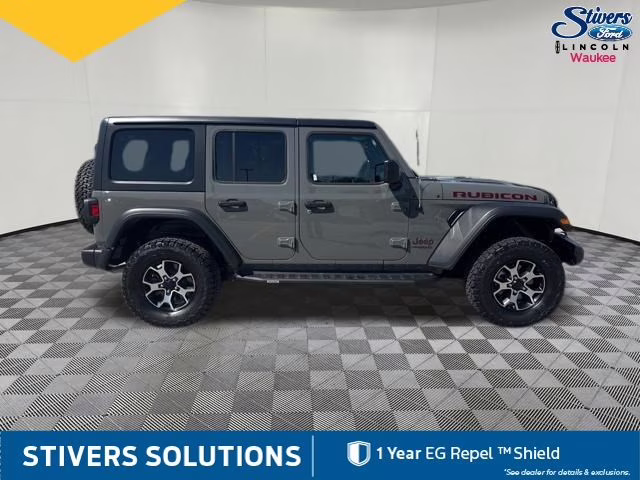 2020 Sting-Gray Clearcoat Jeep Wrangler Unlimited Rubicon 4X4 SUV