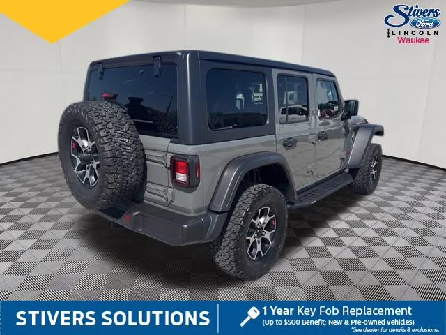 2020 Sting-Gray Clearcoat Jeep Wrangler Unlimited Rubicon 4X4 SUV