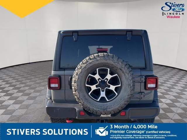 2020 Sting-Gray Clearcoat Jeep Wrangler Unlimited Rubicon 4X4 SUV