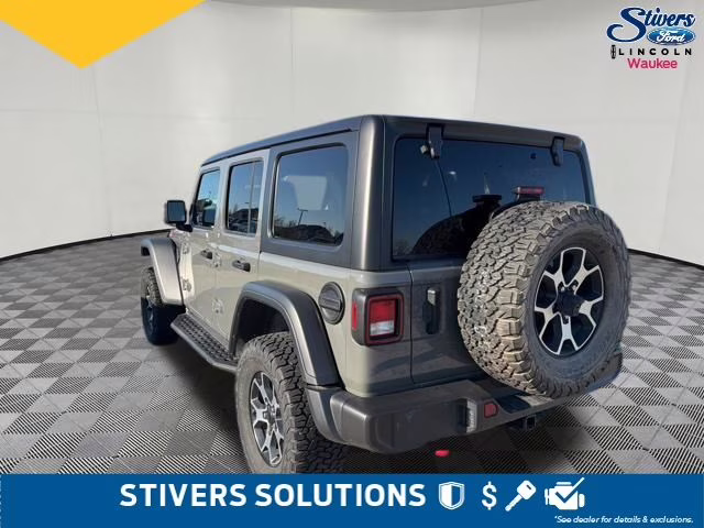 2020 Sting-Gray Clearcoat Jeep Wrangler Unlimited Rubicon 4X4 SUV