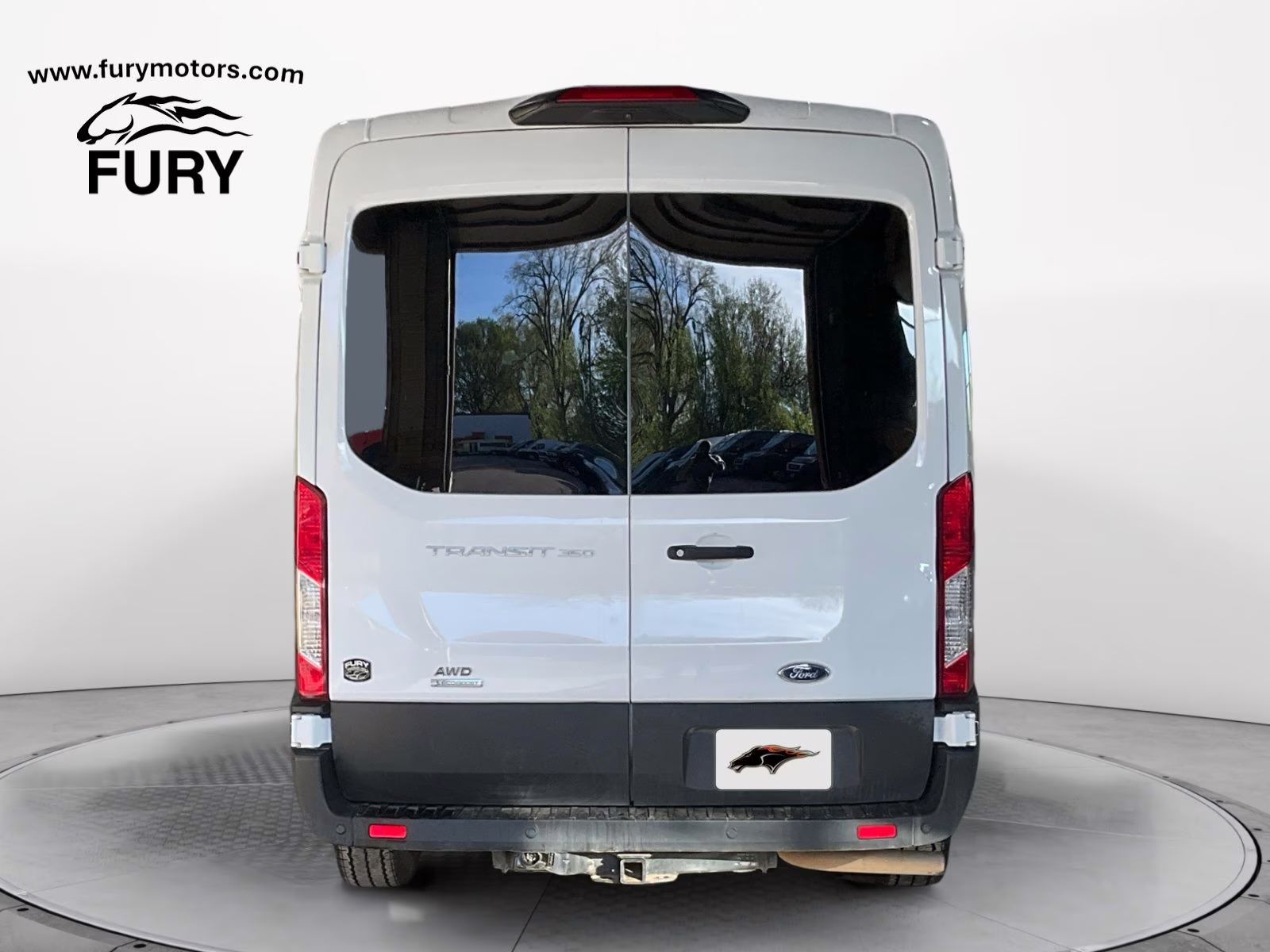 2023 Oxford White Ford Transit-350 XL AWD Crossover