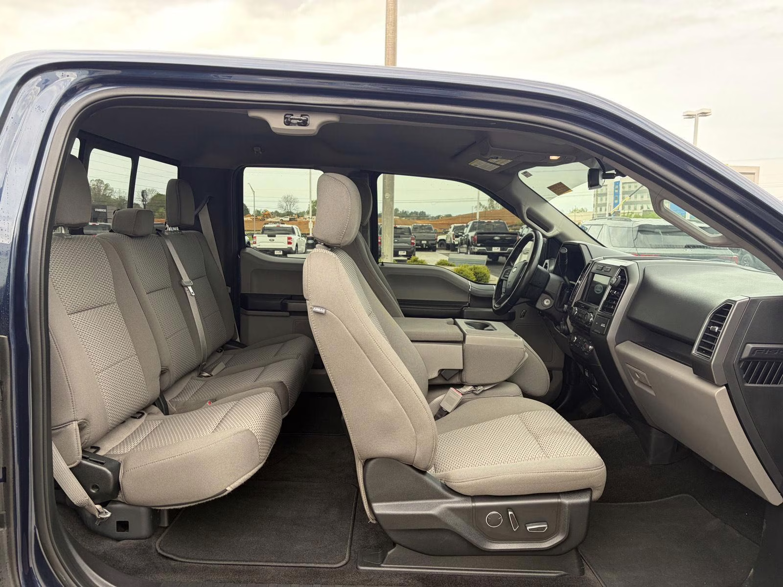 2018 Blue Jeans/Magnetic Ford F-150 XLT RWD Truck
