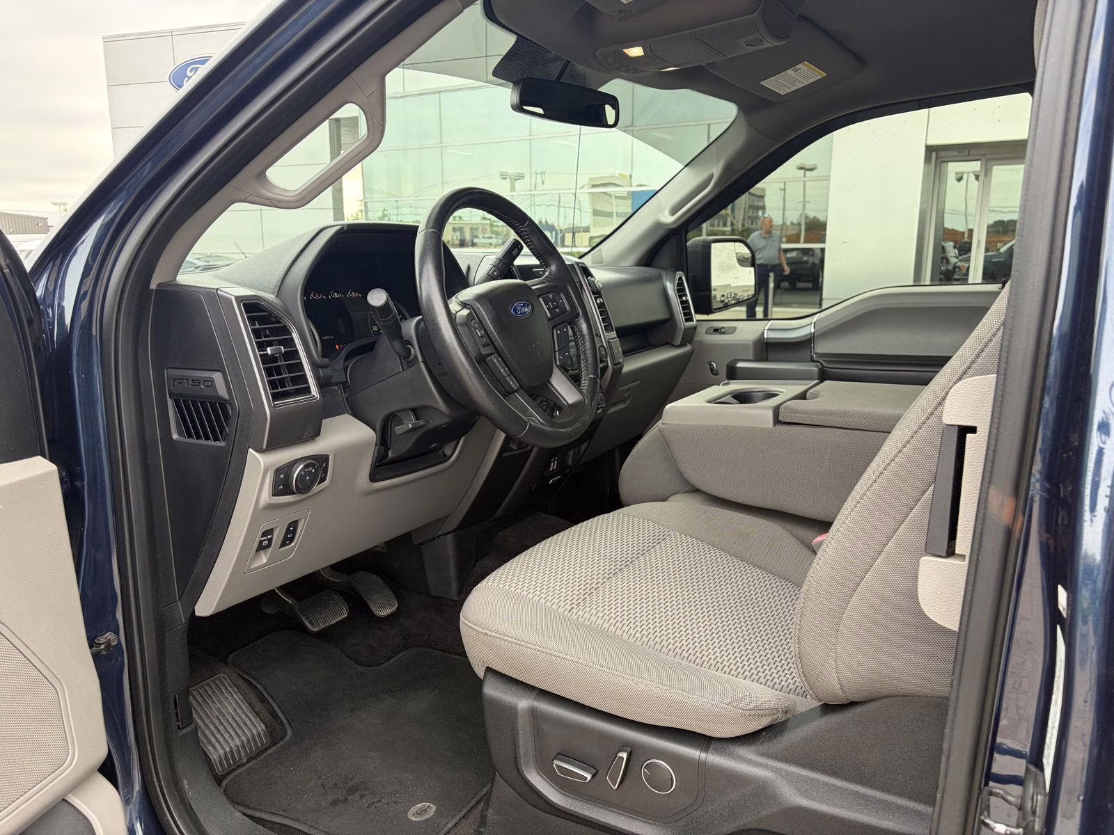 2018 Blue Jeans/Magnetic Ford F-150 XLT RWD Truck