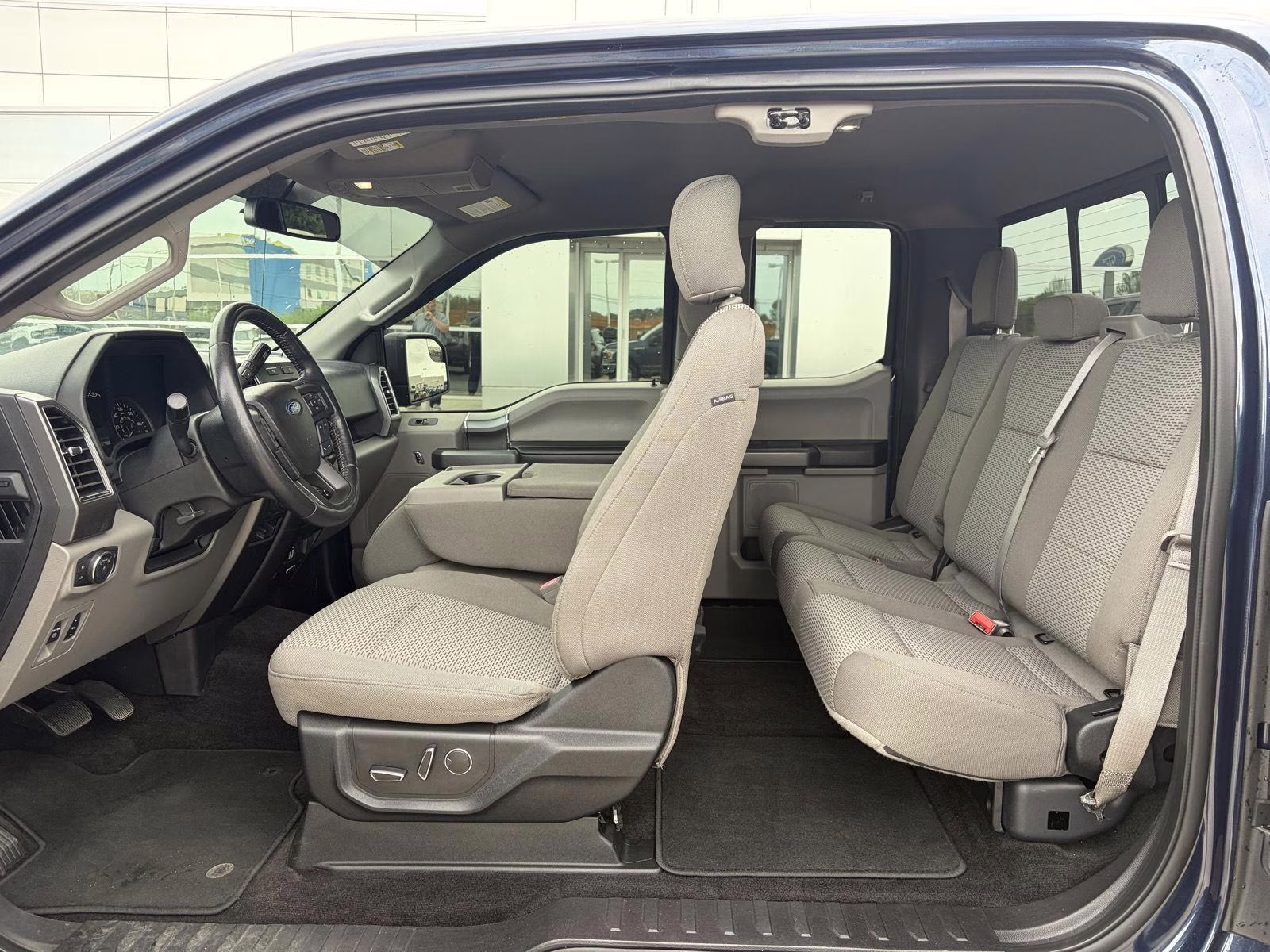 2018 Blue Jeans/Magnetic Ford F-150 XLT RWD Truck