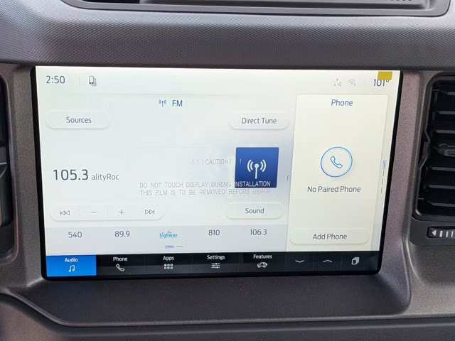 2026 Gray Ford Bronco 4X4 Convertible