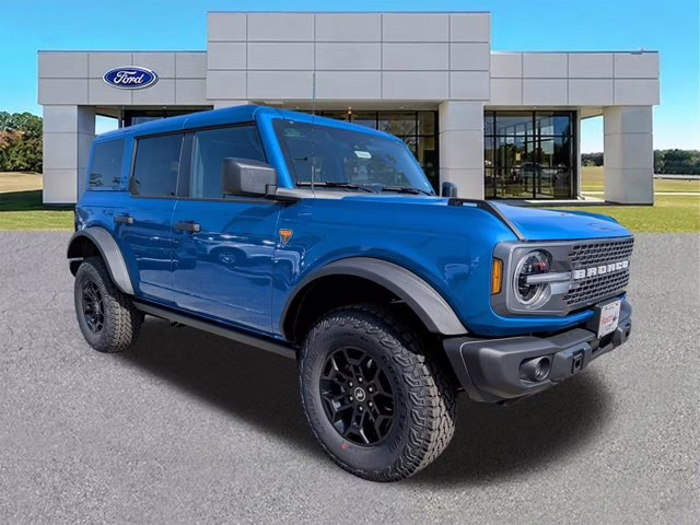 2026 Blue Ford Bronco Badlands 4X4 Convertible