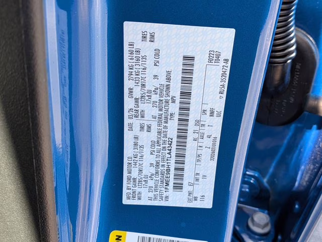 2026 Blue Ford Bronco Badlands 4X4 Convertible