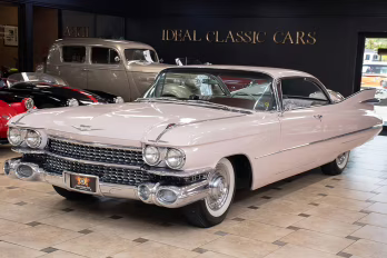 1959 Wood Rose Cadillac Coupe de Ville - Continental Kit, A/C Coupe
