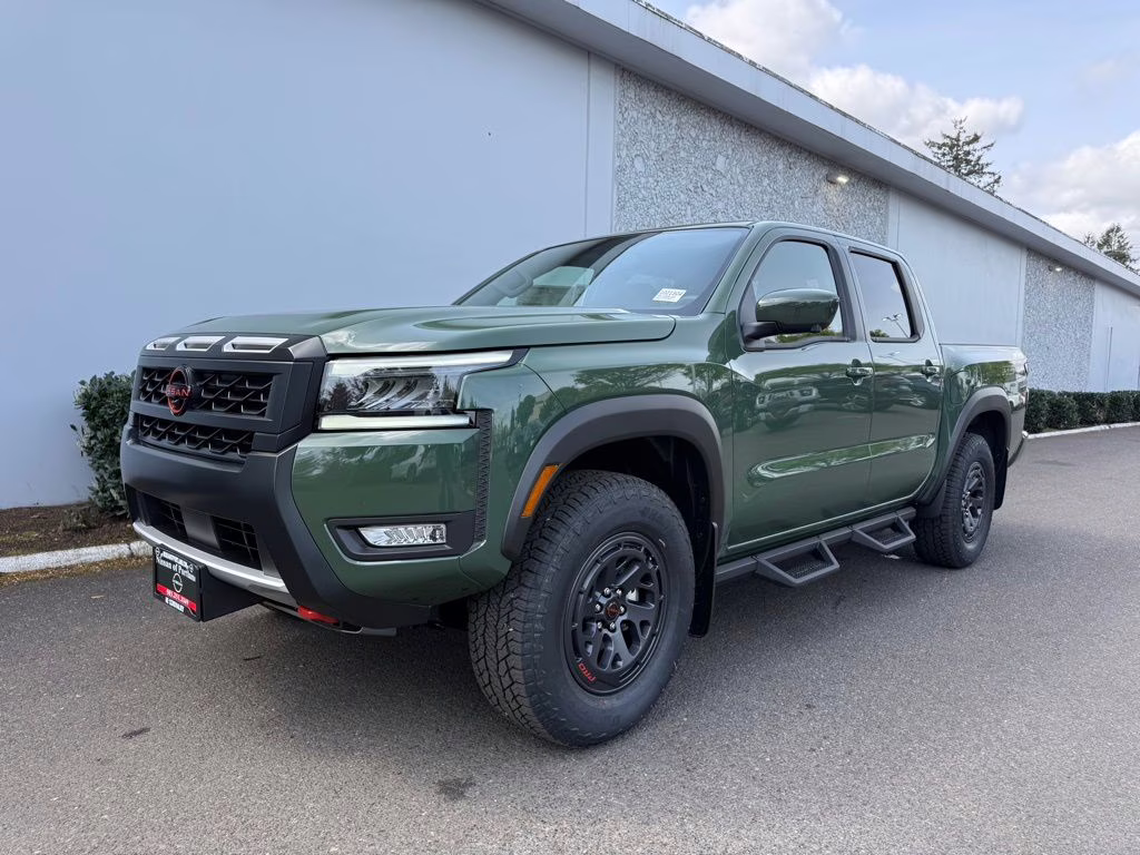 2026 Tactical Green Metallic Nissan Frontier PRO-4X 4X4 Truck