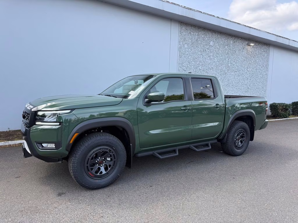 2026 Tactical Green Metallic Nissan Frontier PRO-4X 4X4 Truck