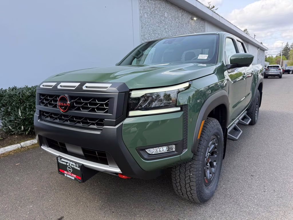 2026 Tactical Green Metallic Nissan Frontier PRO-4X 4X4 Truck