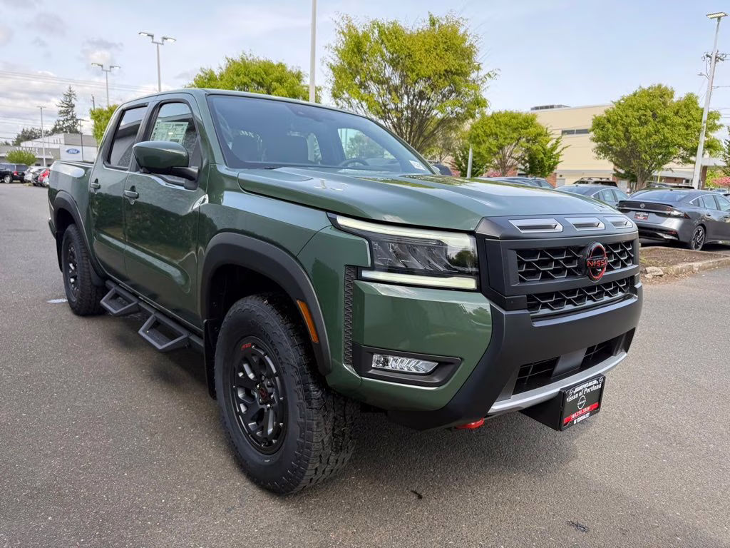 2026 Tactical Green Metallic Nissan Frontier PRO-4X 4X4 Truck