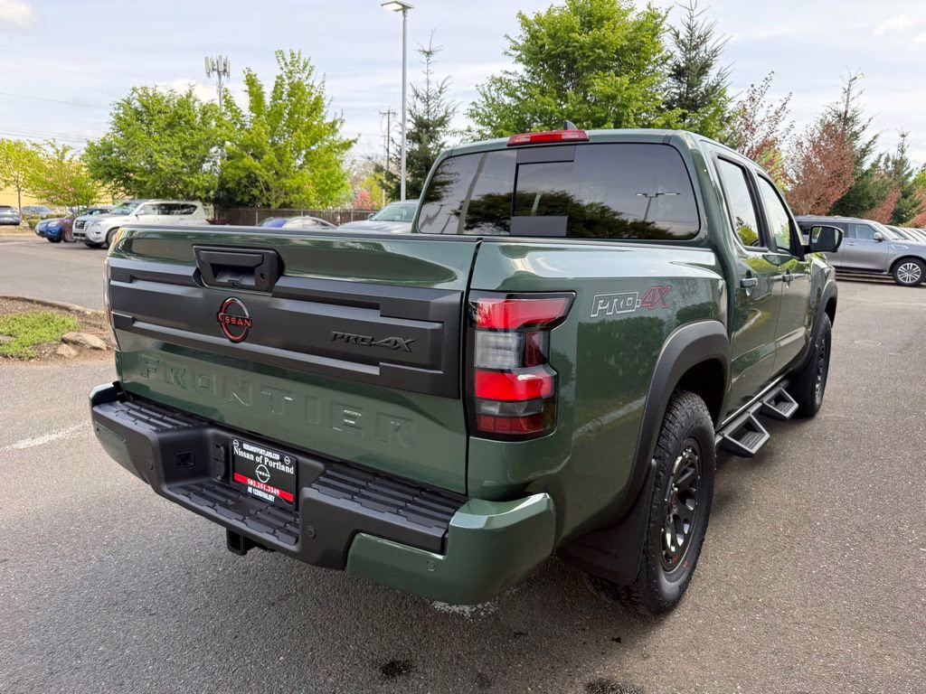 2026 Tactical Green Metallic Nissan Frontier PRO-4X 4X4 Truck