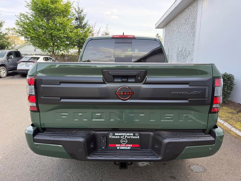 2026 Tactical Green Metallic Nissan Frontier PRO-4X 4X4 Truck