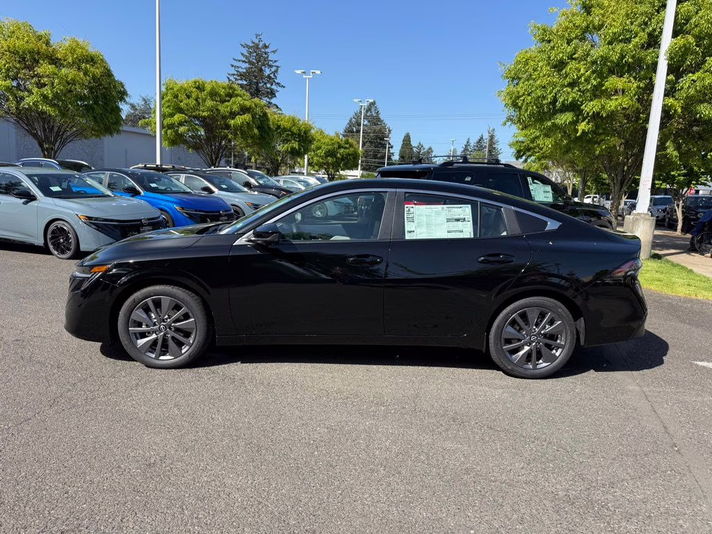 2026 Super Black Nissan Sentra SL FWD Sedan