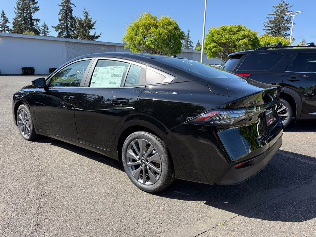 2026 Super Black Nissan Sentra SL FWD Sedan