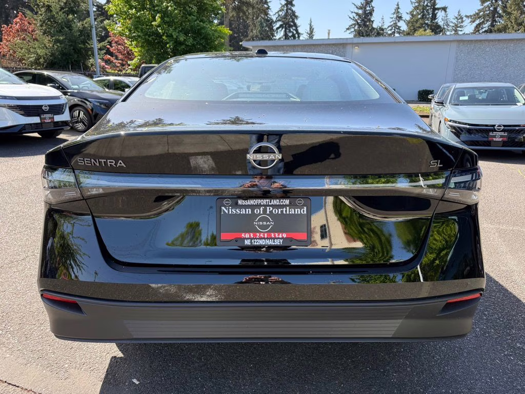 2026 Super Black Nissan Sentra SL FWD Sedan