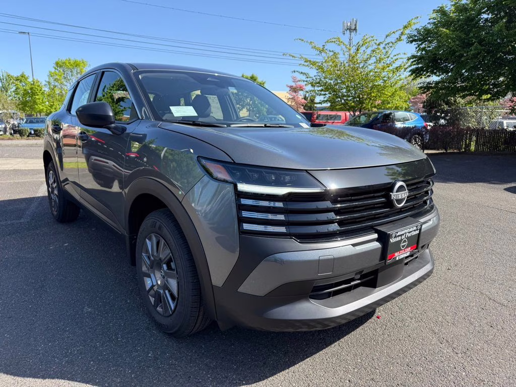 2026 Gun Metallic Nissan Kicks S FWD SUV