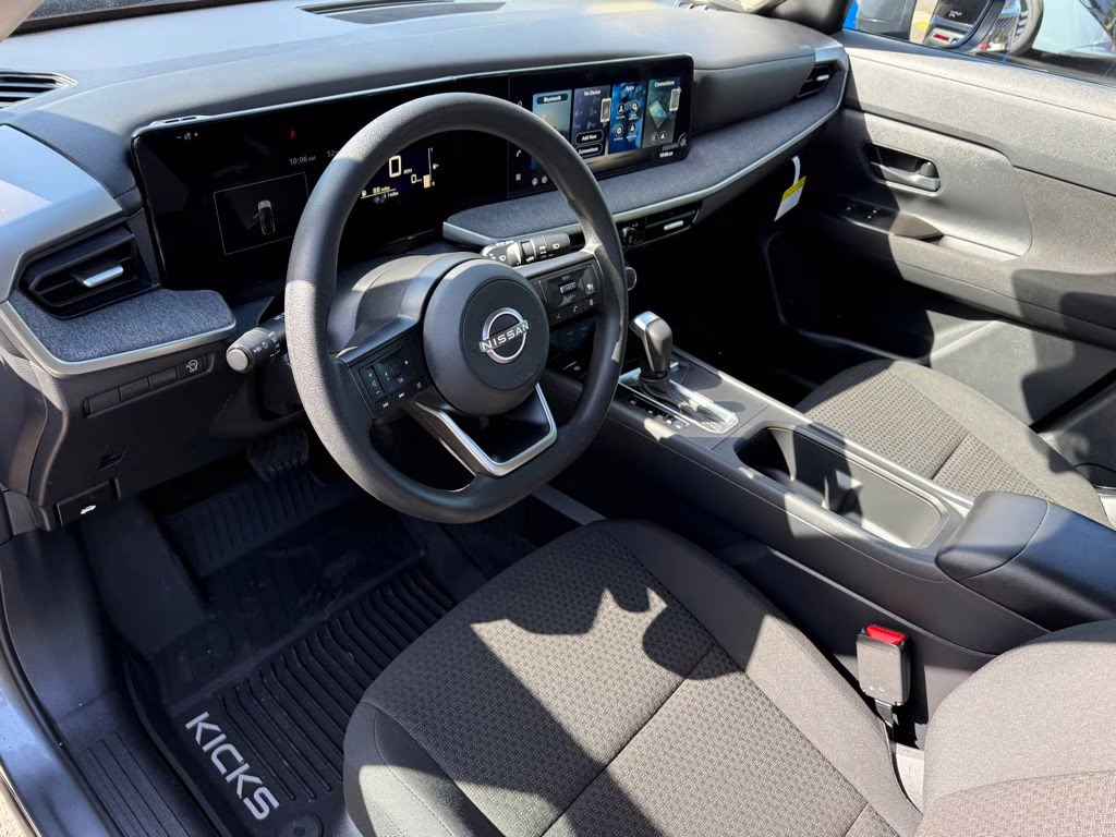 2026 Gun Metallic Nissan Kicks S FWD SUV