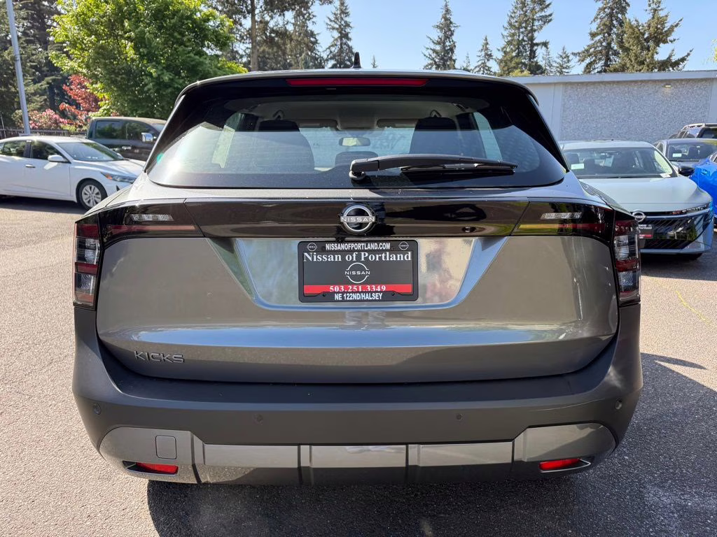 2026 Gun Metallic Nissan Kicks S FWD SUV