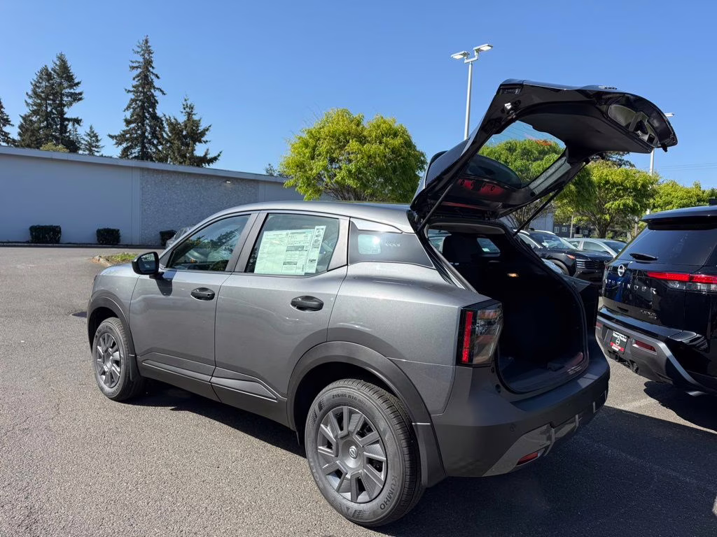 2026 Gun Metallic Nissan Kicks S FWD SUV